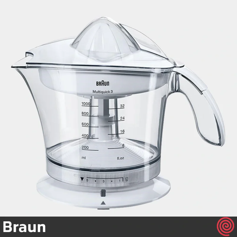 آب مرکبات گیر تک کاره براون مدل Braun MPZ9 | رنگ سفید گنجایش 1 لیتر