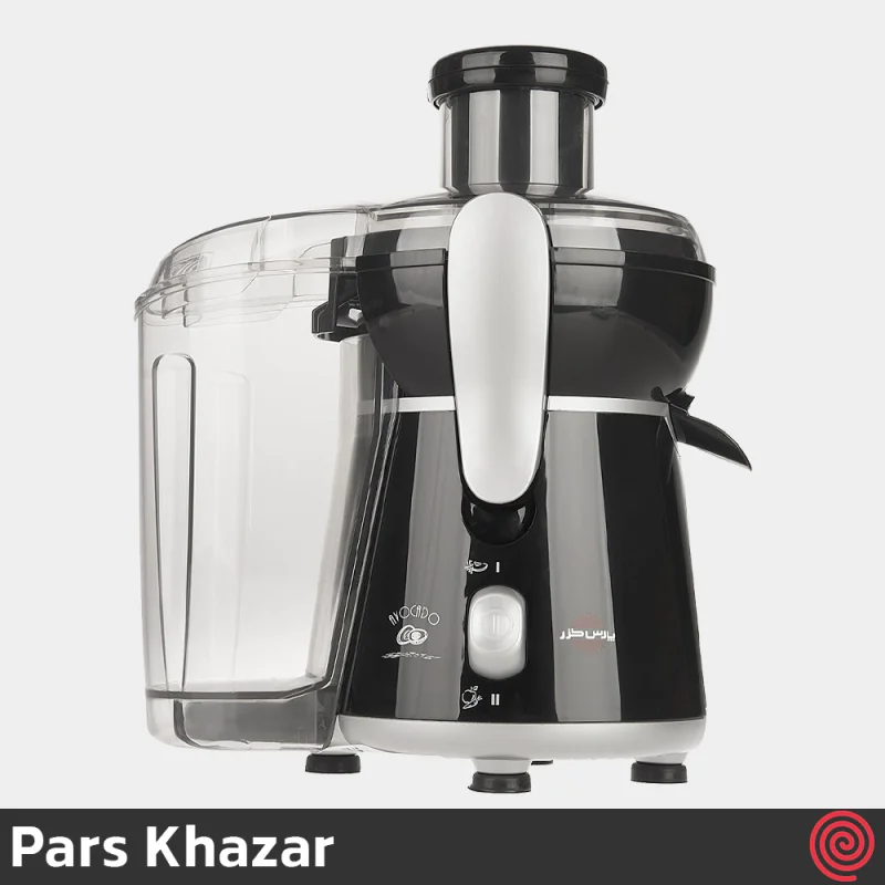 آبمیوه گیری تک کاره پارس خزر مدل آووکادو - Pars Khazar Avocado |  دو سرعته با توان 435 وات