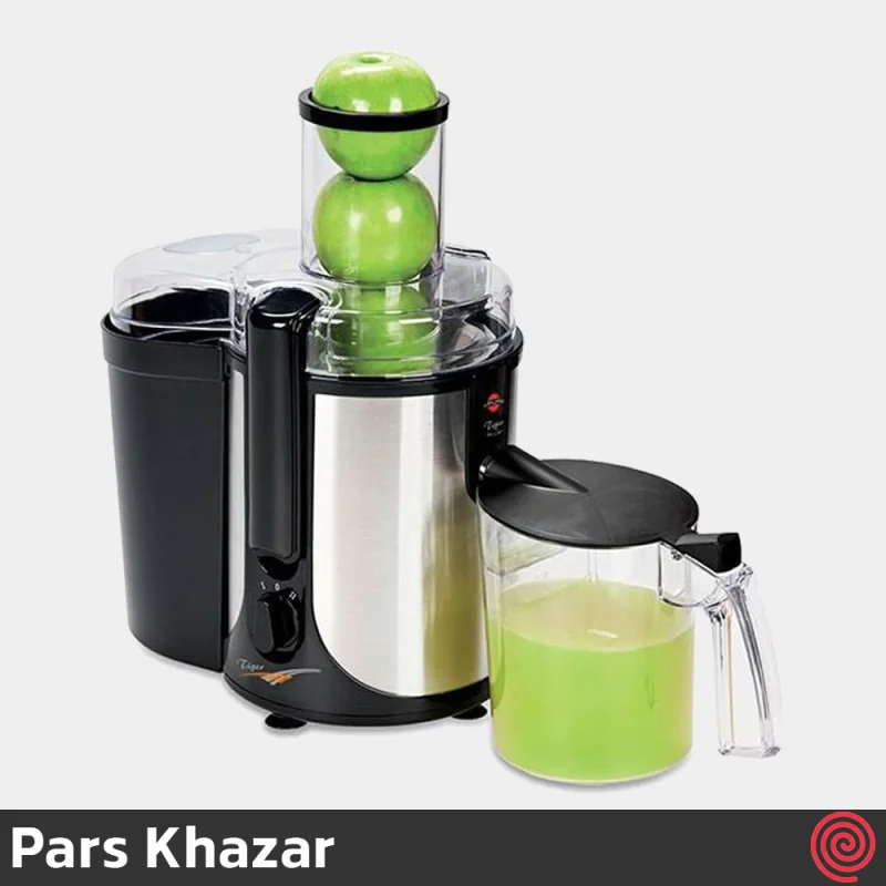 آبمیوه گیری تک کاره پارس خزر مدل تایگر - Pars Khazar Tiger | دو سرعته با توان 500 وات