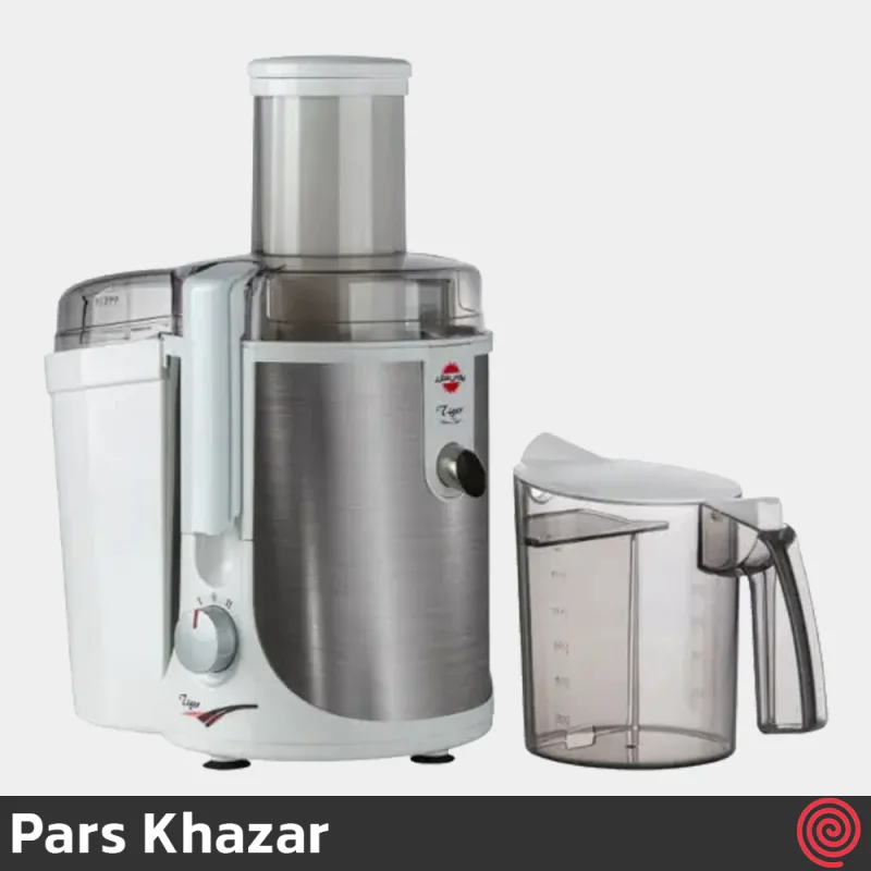 آبمیوه گیری تک کاره پارس خزر مدل تایگر - Pars Khazar Tiger | دو سرعته با توان 500 وات