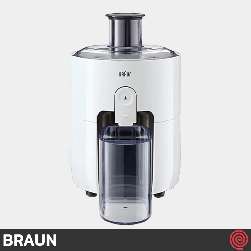 آبمیوه گیری تک کاره براون مدل Braun SJ3100WH | با توان 500 وات