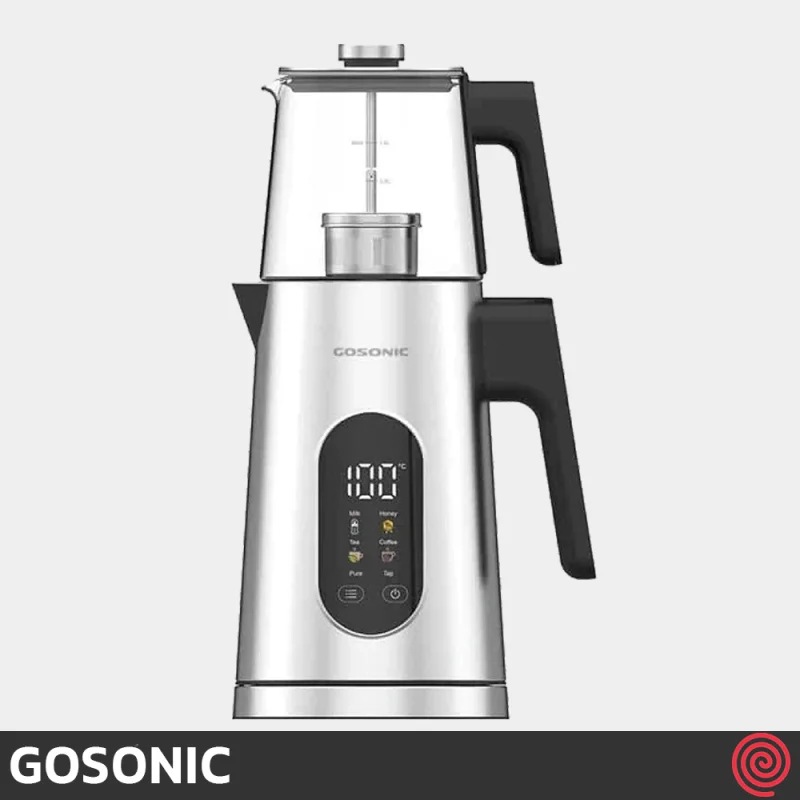 چای ساز روهمی گوسونیک مدل GOSONIC GST-782 | گنجایش 1.7 لیتر
