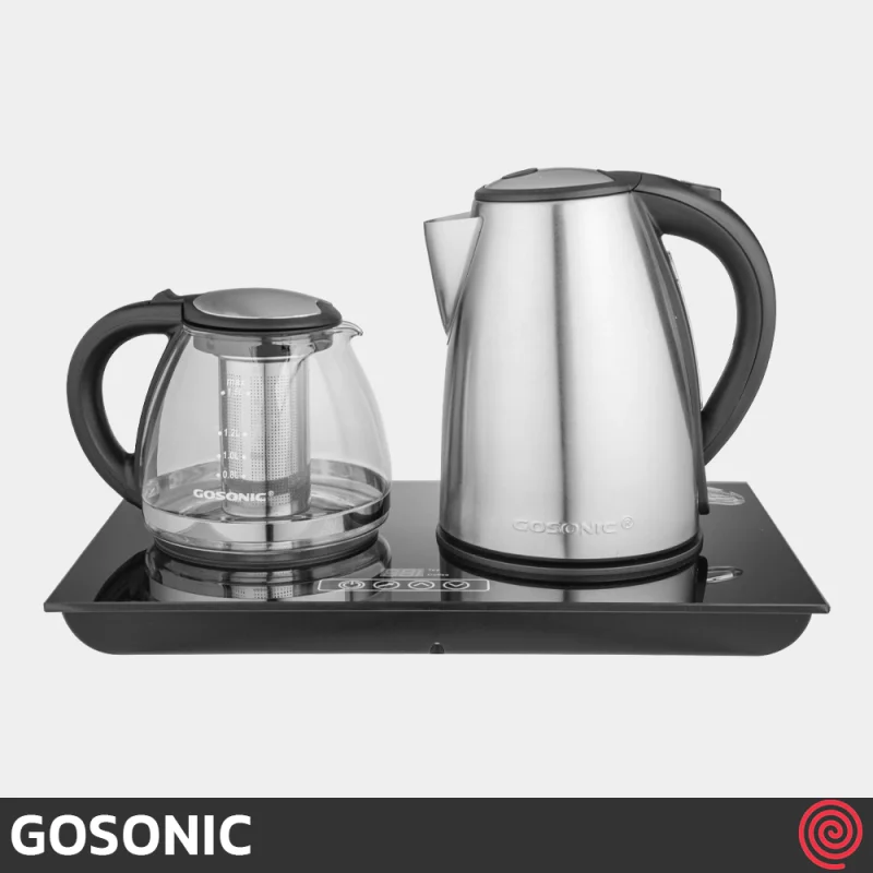 چای ساز صفحه ای گوسونیک مدل GOSONIC GST-874 | گنجایش 1.7 لیتر
