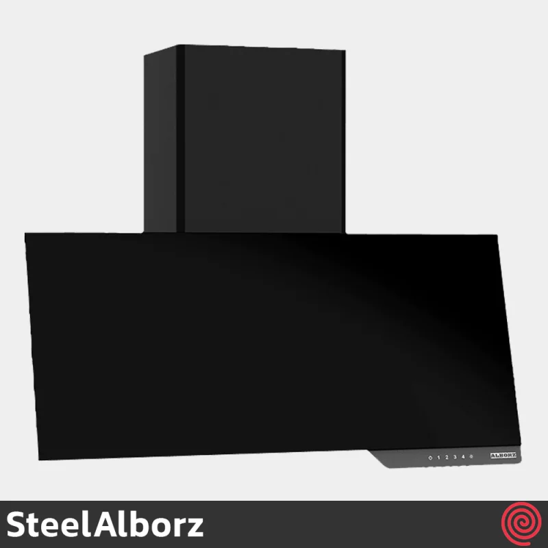 هود مورب استیل البرز مدل SteelAlborz SA-410 | سایز 90 با موتور 4 دور اینورتر