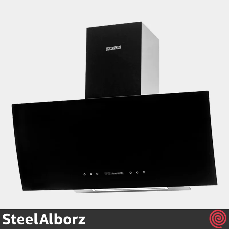 هود مورب استیل البرز مدل SteelAlborz SA-408 | سایز 90 با موتور 4 دور اینورتر