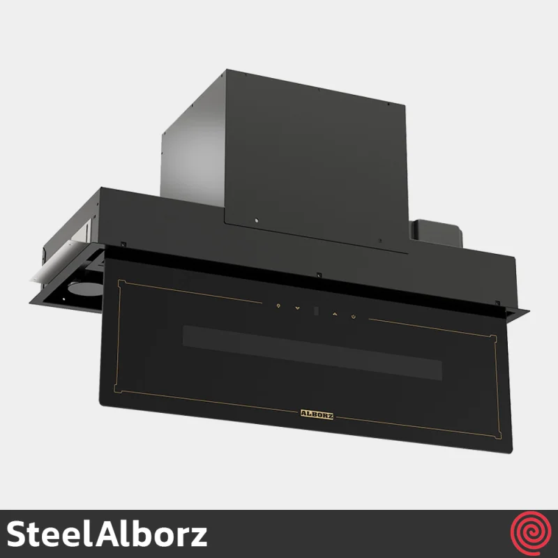 هود مخفی استیل البرز مدل SteelAlborz SA-516 | سایز 70 با موتور 8 دور اینورتر