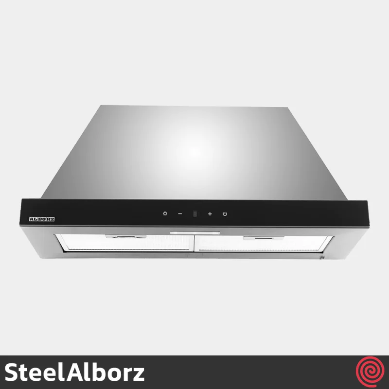 هود مخفی استیل البرز مدل SteelAlborz SA-504 | سایز 70 با موتور 8 دور اینورتر