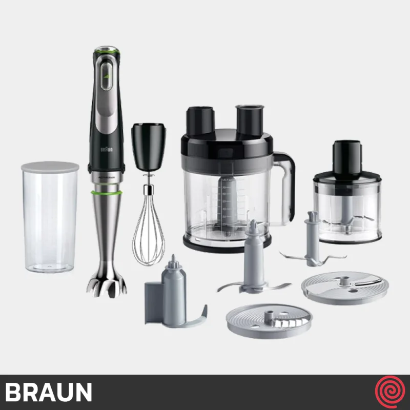 گوشت کوب برقی چند کاره براون مدل Braun MQ 9195XLI | با توان 1200 وات
