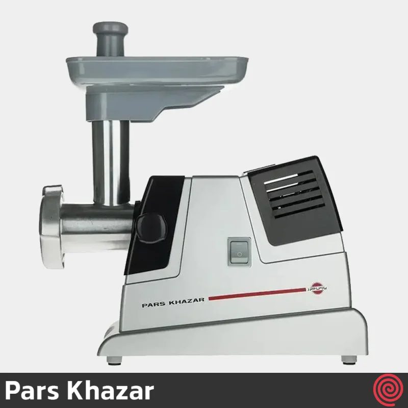 چرخ گوشت پارس خزر مدل Pars Khazar MG-1400R | رنگ نقره ای با توان 700 وات