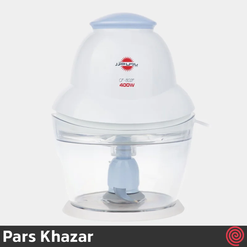 خردکن برقی 0.3 لیتری پارس خزر مدل Pars Khazar CP-802P | با توان 400 وات