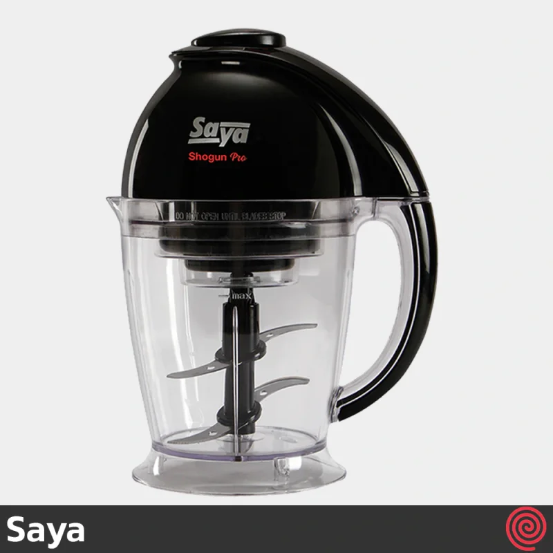 خردکن برقی چندکاره سایا مدل شوگان پرو - Saya Shogun Pro | رنگ مشکی با توان 1000 وات