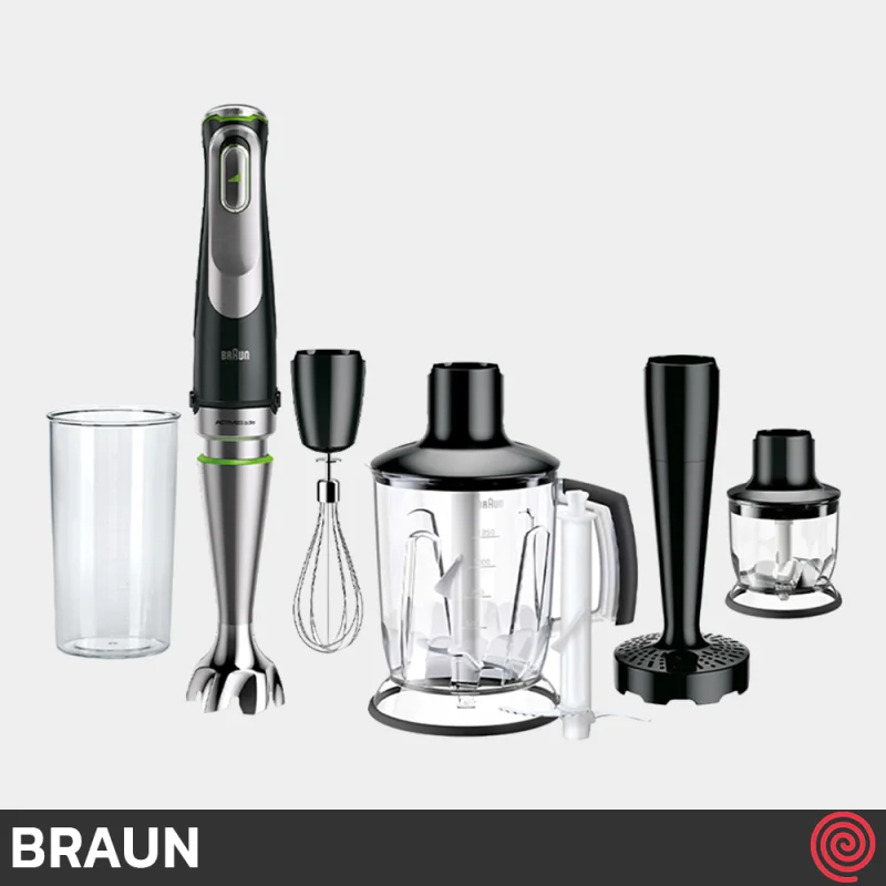 گوشت کوب برقی چند کاره براون مدل Braun MQ 9147 XI | با توان 1200 وات