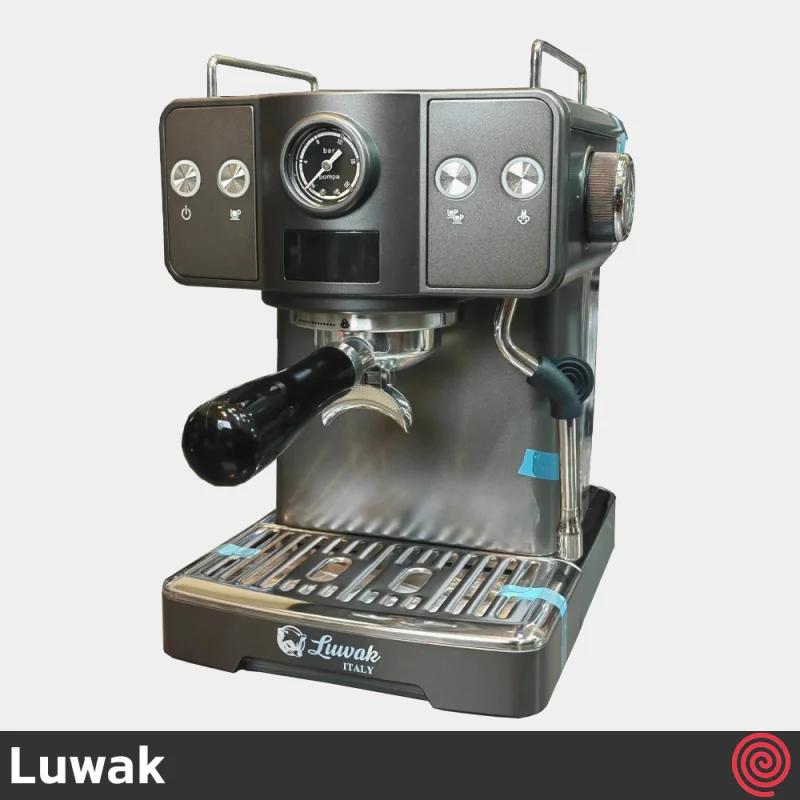 اسپرسو ساز لواک مدل Luwak LWK-CM3207 | رنگ خاکستری با فشار 20 بار