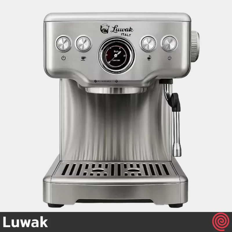 اسپرسو ساز لواک مدل Luwak LWK-CM3203 | رنگ استیل با فشار 20 بار