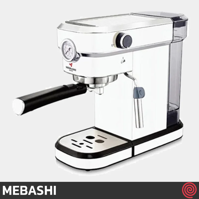 اسپرسو ساز مباشی مدل Mebashi ME-ECM2016 | رنگ سفید با فشار 20 بار