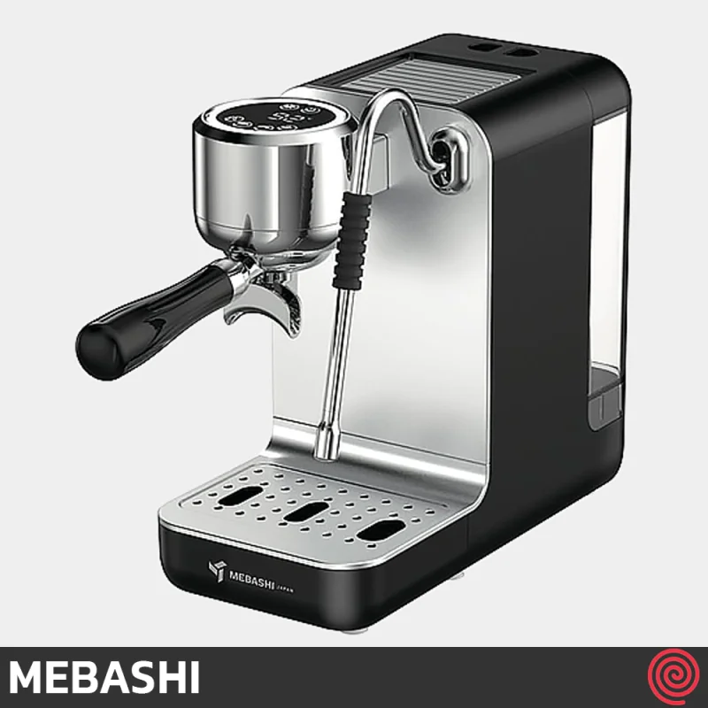 اسپرسو ساز مباشی مدل Mebashi ME-ECM2114 | رنگ مشکی با فشار 19 بار