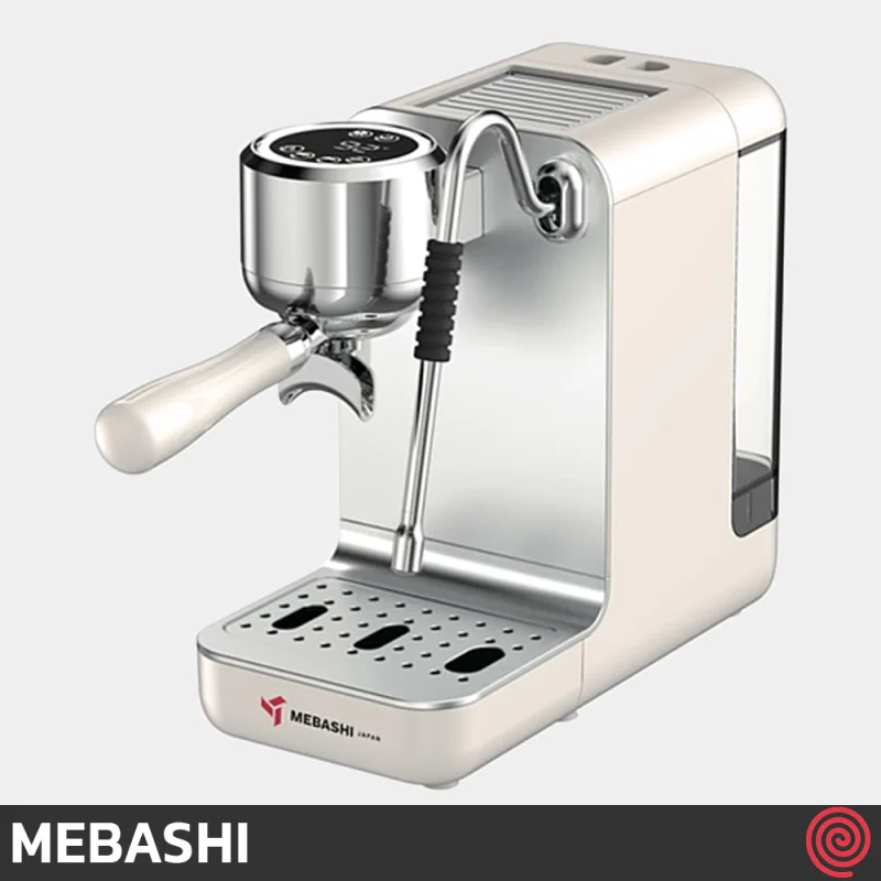 اسپرسو ساز مباشی مدل Mebashi ME-ECM2114 | رنگ کرم با فشار 19 بار