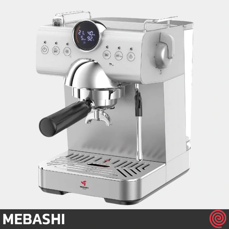 اسپرسو ساز مباشی مدل Mebashi ME-ECM2108 | رنگ استیل با فشار 20 بار