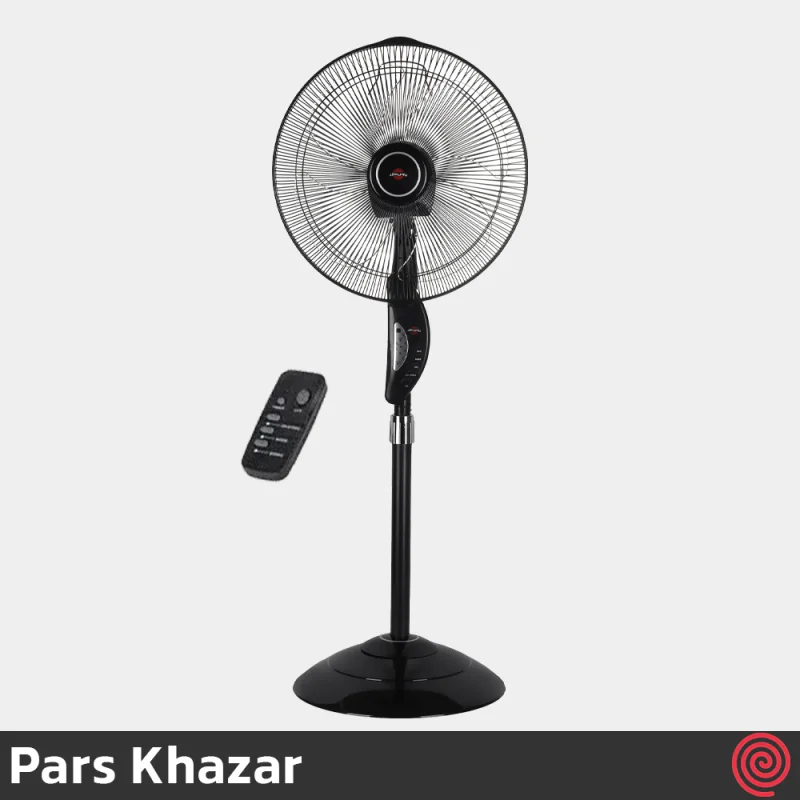 پنکه ایستاده پارس خزر مدل Pars Khazar FSR-ADO | با ریموت کنترل، 3 سرعته