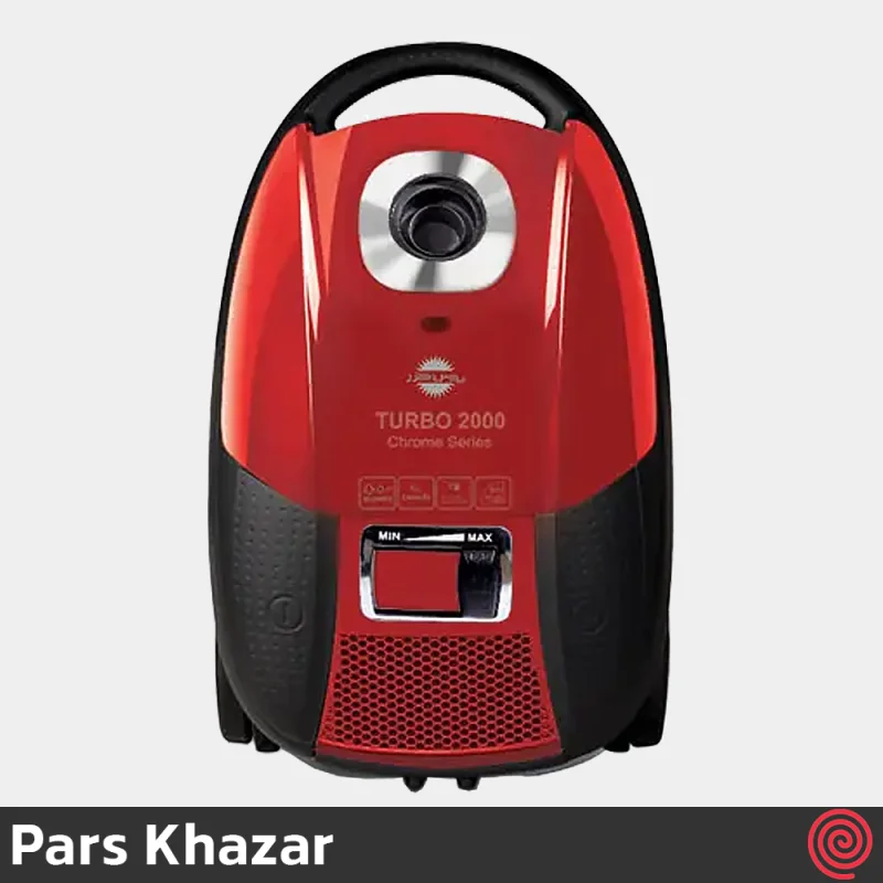 جاروبرقی پارس خزر مدل Pars Khazar Turbo 2000 chrome | با توان 2000 وات