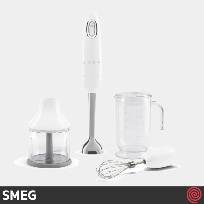 گوشت کوب برقی چند کاره اسمگ مدل SMEG HBF03WH | رنگ سفید با توان 700 وات