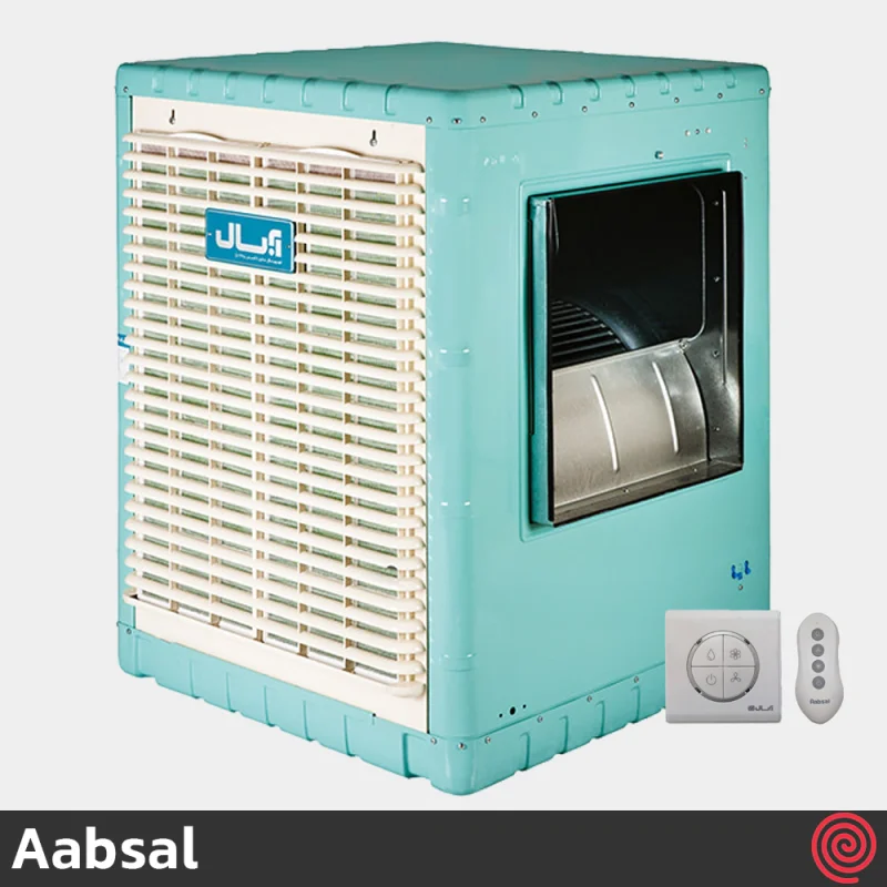 کولر آبی بغل زن سلولزی آبسال مدل Aabsal AC/CP75R | قدرت موتور 3/4 اسب بخار