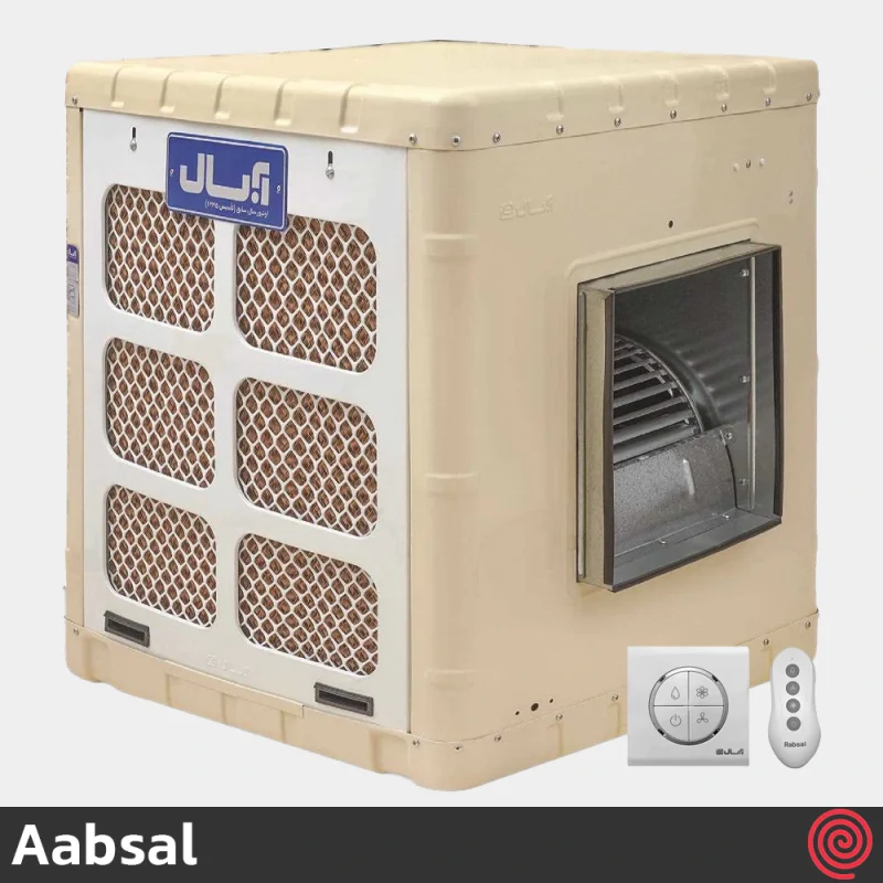 کولر آبی بغل زن سلولزی آبسال مدل Aabsal AC/CP35R | قدرت موتور 1/3 اسب بخار