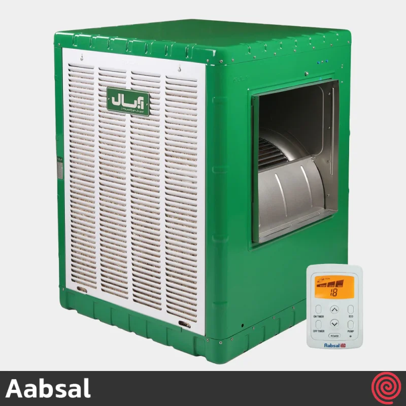 کولر آبی بغل زن آبسال مدل Aabsal AC/DC80 | با موتور بدون تسمه BLDC