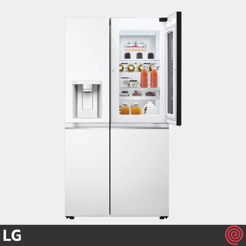 یخچال و فریزر ساید بای ساید 24 فوت ال جی مدل LG GCX-287TNW