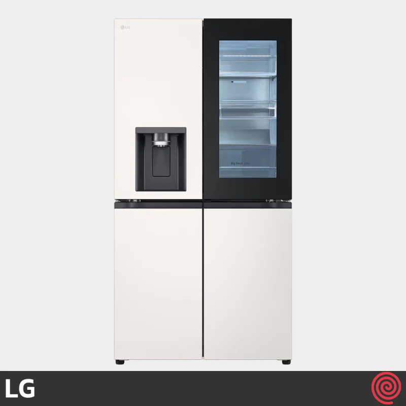 یخچال و فریزر ساید بای ساید 24 فوت ال جی مدل LG GC-X24FFC7R