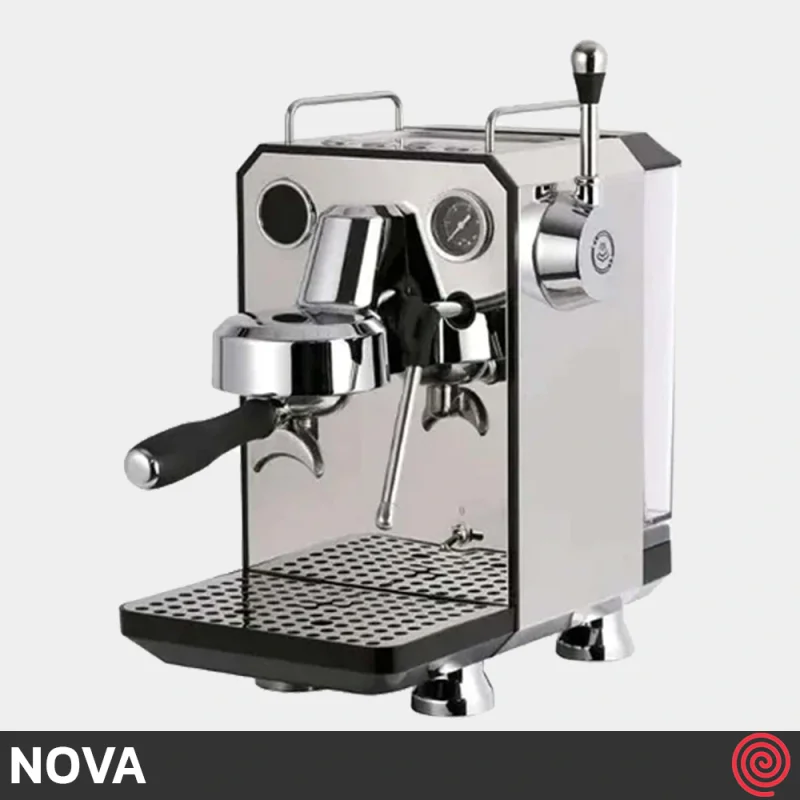 اسپرسو ساز نوا مدل NOVA NCM-168EXPC | رنگ استیل با فشار 15 بار