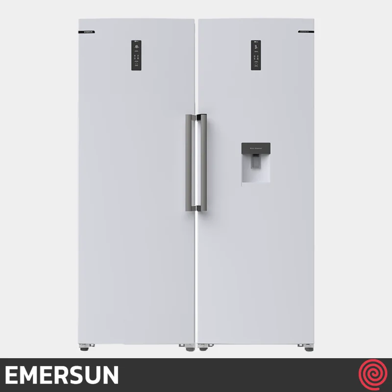 یخچال و فریزر دوقلو 40 فوت امرسان مدل EMERSUN DIAMOND R20H-F20H | رنگ سفید