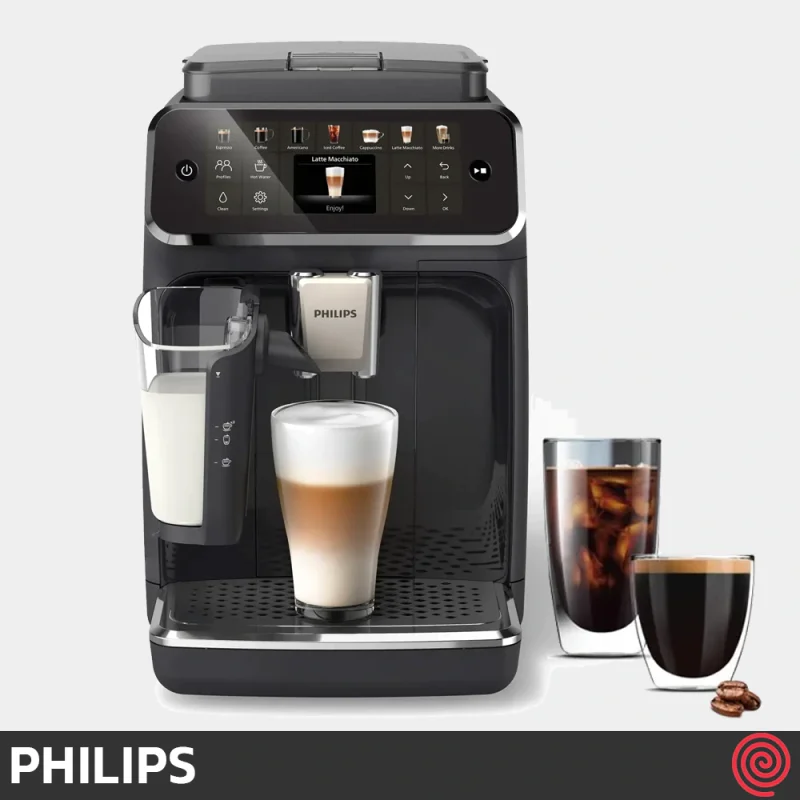 اسپرسو ساز فیلیپس مدل Philips EP4441 | رنگ مشکی با فشار 15 بار
