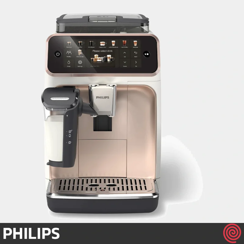 اسپرسو ساز فیلیپس مدل Philips EP5543 | رنگ سفید با فشار 15 بار