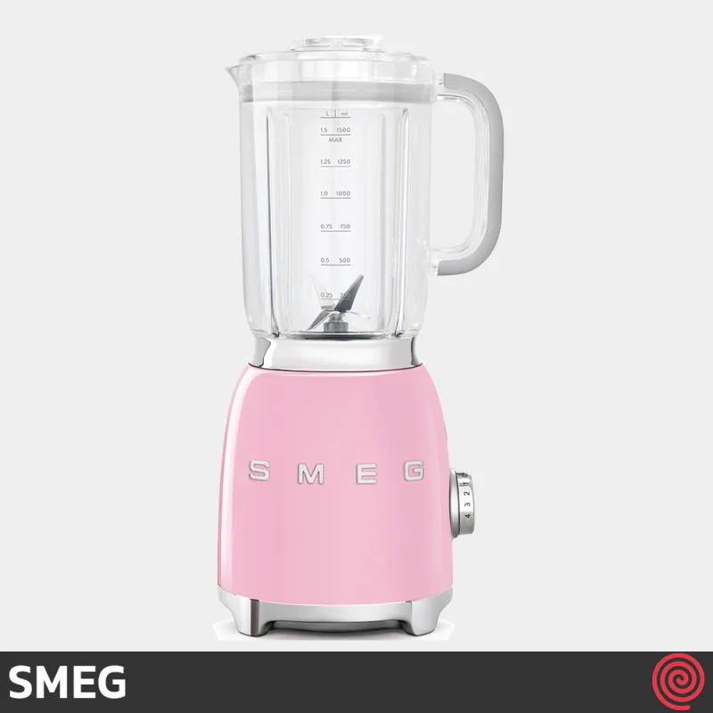 مخلوط کن تک کاره اسمگ مدل SMEG BLF01PK | رنگ صورتی با توان 800 وات