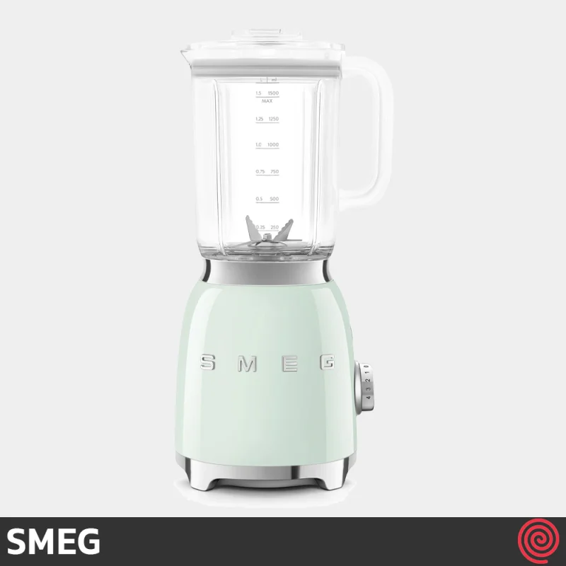 مخلوط کن تک کاره اسمگ مدل SMEG BLF03PG | رنگ سبز پاستلی با توان 800 وات
