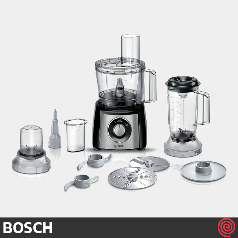 غذاساز 50 کاره بوش مدل Bosch MCM3501M | رنگ مشکی با توان 800 وات