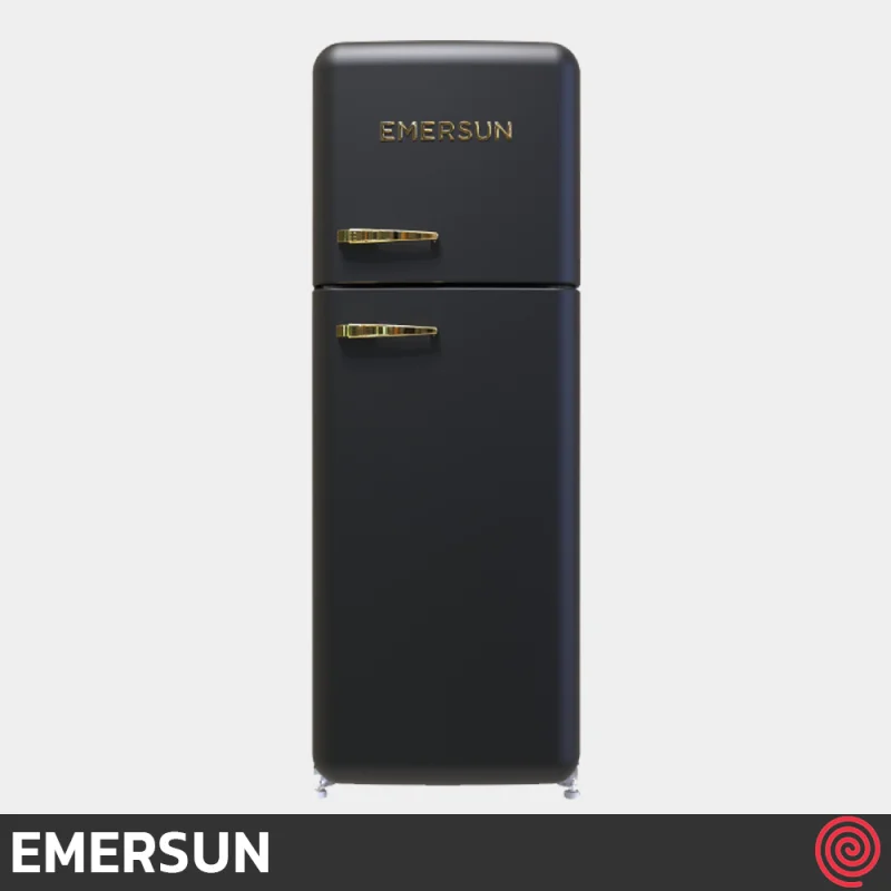 یخچال فریزر 16 فوت فریزر بالا امرسان مدل EMERSUN Onyx CB16CLAO | اونیکس رنگ مشکی