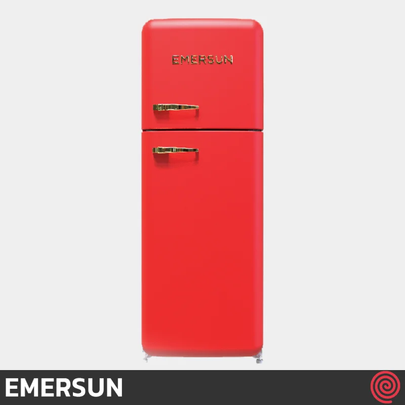 یخچال فریزر 16 فوت فریزر بالا امرسان مدل EMERSUN Onyx CB16CLAO | اونیکس رنگ قرمز