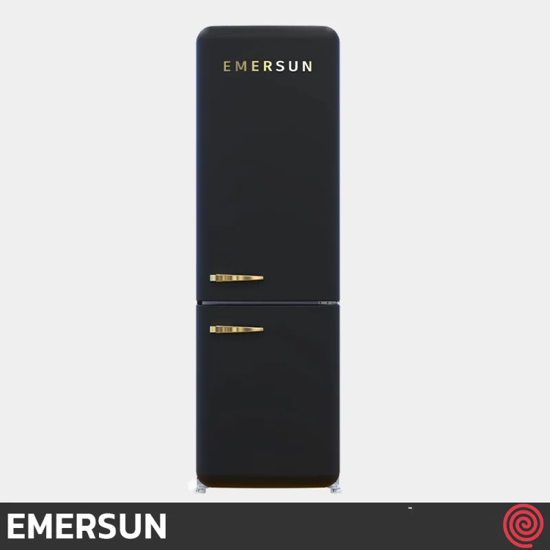 یخچال فریزر 20 فوت فریزر پایین امرسان مدل EMERSUN Onyx CB46CLA | اونیکس رنگ مشکی