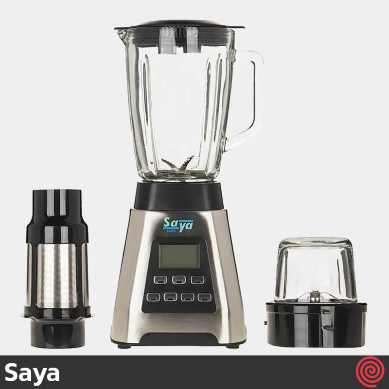 مخلوط کن چند کاره سایا مدل کارن - Saya Karen | رنگ استیل با توان 600 وات