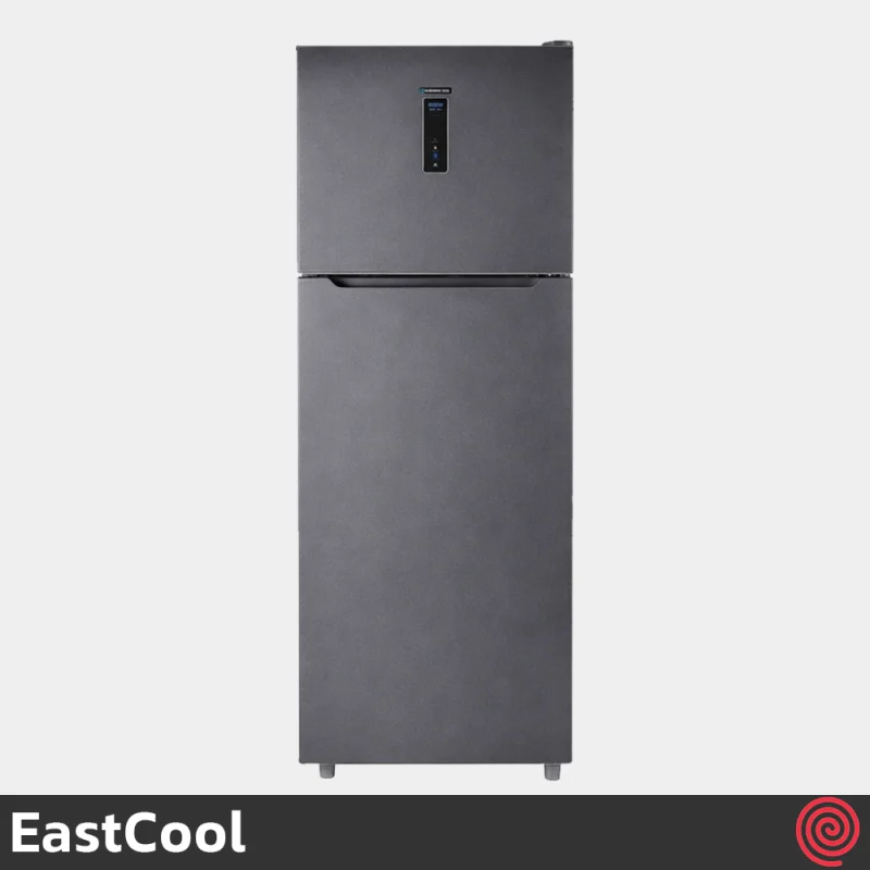 یخچال فریزر 13 فوت فریزر بالا ایستکول مدل EastCool TM-4321 | رنگ نقره ای