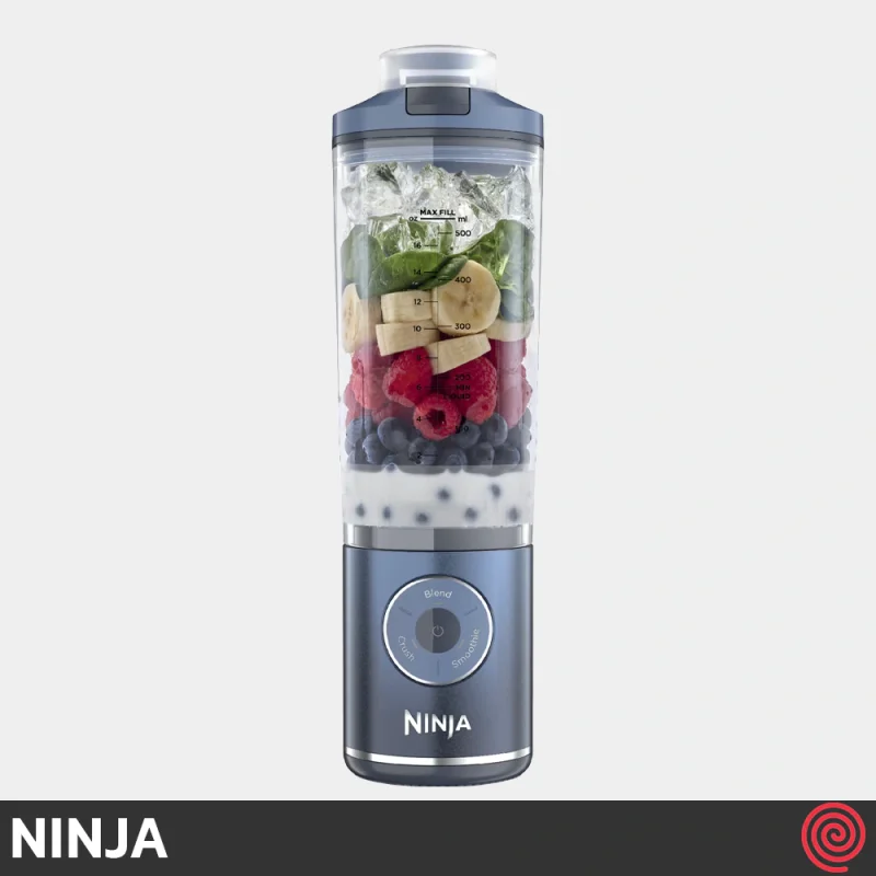 شیکر و اسموتی ساز شارژی نینجا مدل Ninja Blast Max BC251NV | با باتری 13.3 ولت