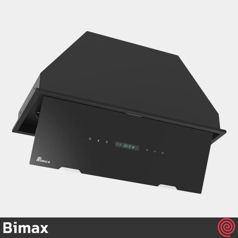 هود مخفی بیمکث مدل Bimax 2068-A | رنگ مشکی، سایز 90 با موتور 4 دور