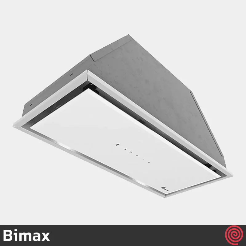 هود مخفی بیمکث مدل Bimax 2068-A | رنگ سفید، سایز 70 با موتور 4 دور