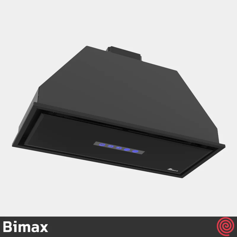 هود مخفی بیمکث مدل Bimax 1102-v2 | سایز 70 با موتور توربو (پروانه پلاستیکی) 4 دور