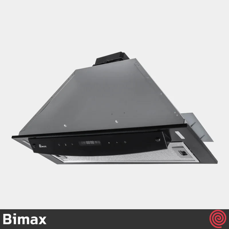 هود مخفی بیمکث مدل Bimax 2052 | رنگ مشکی، سایز 70 با موتور توربو 4 دور