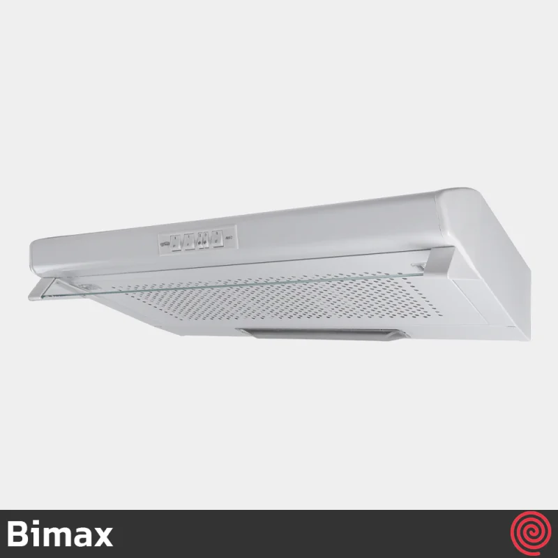 هود زیر‌ کابینتی بیمکث مدل Bimax 4002 | رنگ سفید، سایز 80 با موتور 3 دور