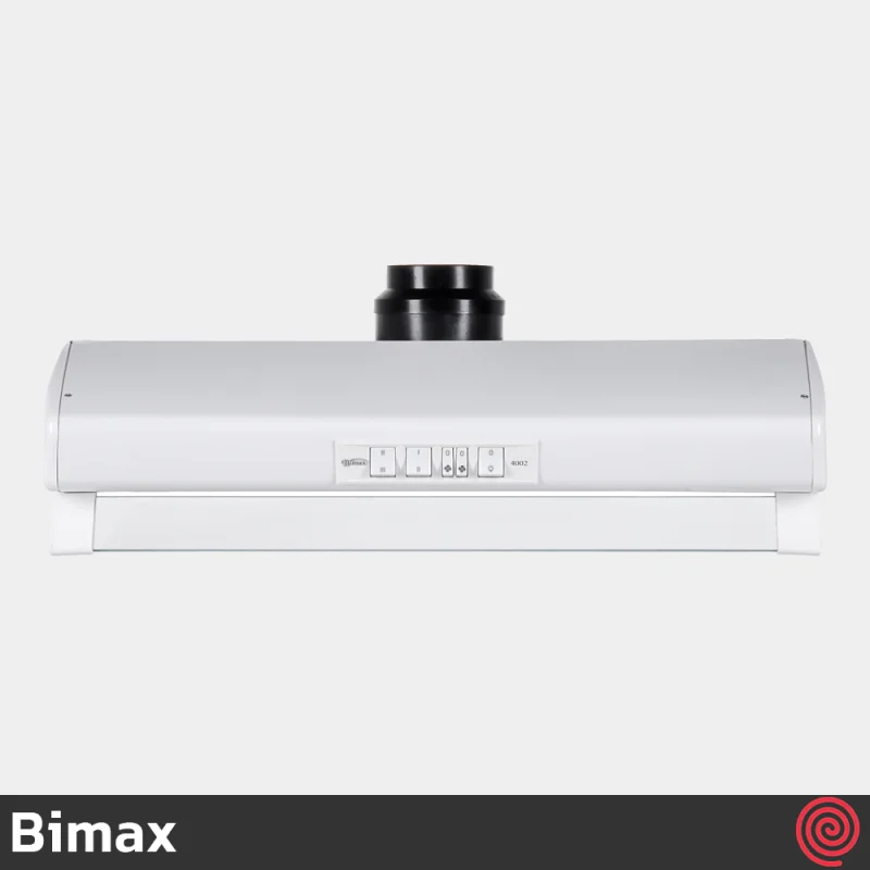 هود زیر‌ کابینتی بیمکث مدل Bimax 4002 | رنگ سفید، سایز 60 با موتور 3 دور