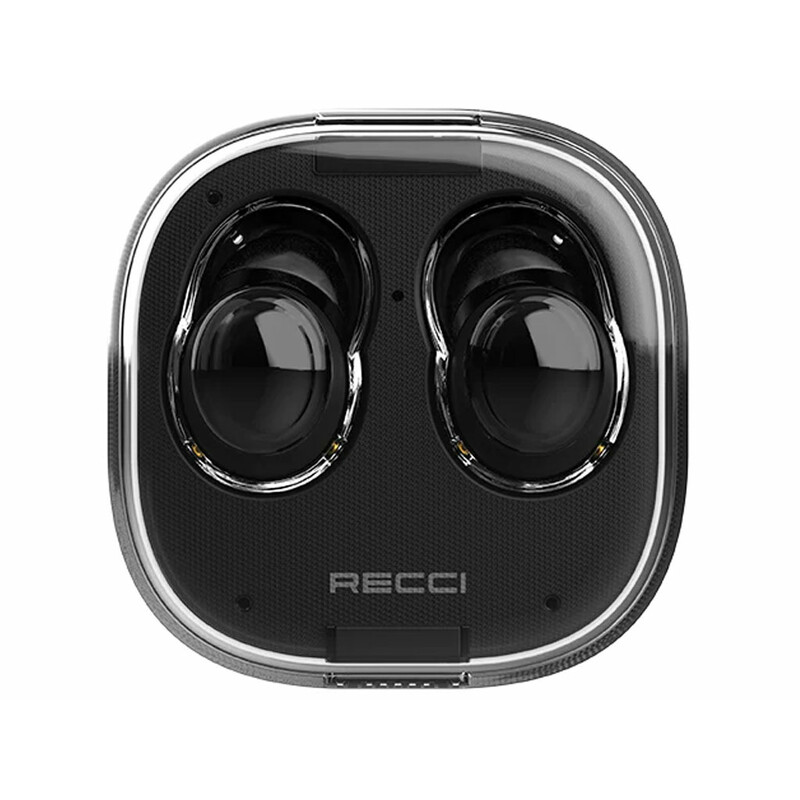 هندزفری بلوتوث 5.3 طرح شفاف رسی مدل Recci REP-W69